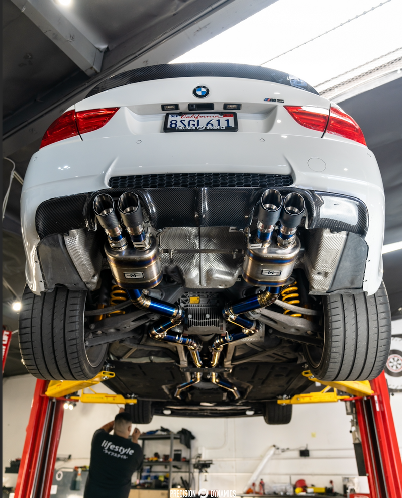 E92 online exhaust system